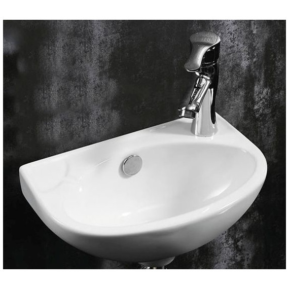 Раковина подвесная Azario 37 см AZ-41203 - 2 Раковина подвесная Azario 37 см AZ-41203 фото 2