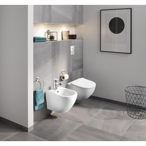 Унитаз подвесной безободковый Azario Morano AZ-450W с крышкой микролифт фото 2