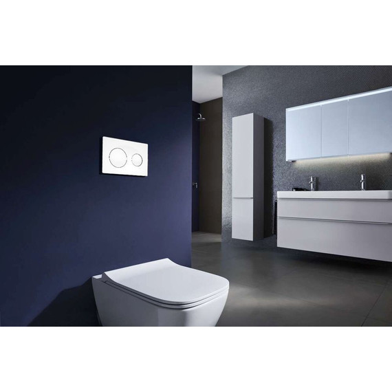 Инсталляция с подвесным безободковым унитазом Azario Gloria AZ-8010-1000+AZ-8200-0012+AZ-2003, Цвет производителя: белый - 6 Инсталляция с подвесным безободковым унитазом Azario Gloria AZ-8010-1000+AZ-8200-0012+AZ-2003, Цвет производителя: белый фото 6