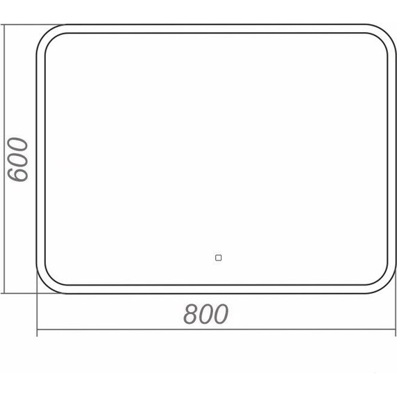 Зеркало Azario Alone Raggio 80 см CS00078965 - 4 Зеркало Azario Alone Raggio 80 см CS00078965 фото 4