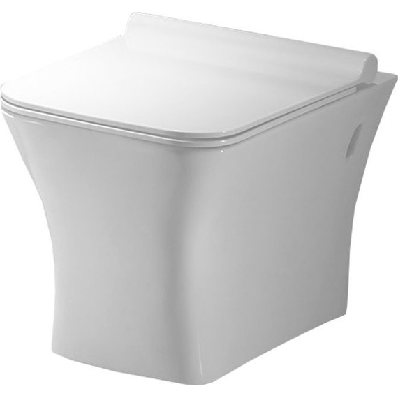 Унитаз подвесной безободковый Azario Trend AZ-2024 с крышкой микролифт фото 3