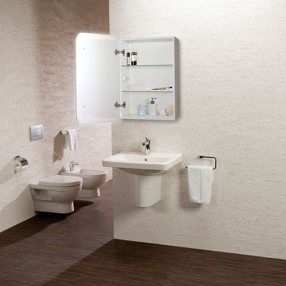 Зеркало-шкаф Azario Фиджи flip Led 50 см LED-00002471 фото 4