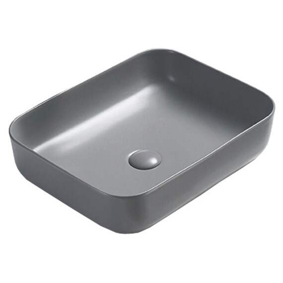 Раковина-чаша Azario 50 см AZ-78109MH, светло-серый матовый фото 