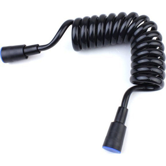 Набор для гигиенического душа Bronze de Luxe Scandi 14512/1B, черный матовый фото 2