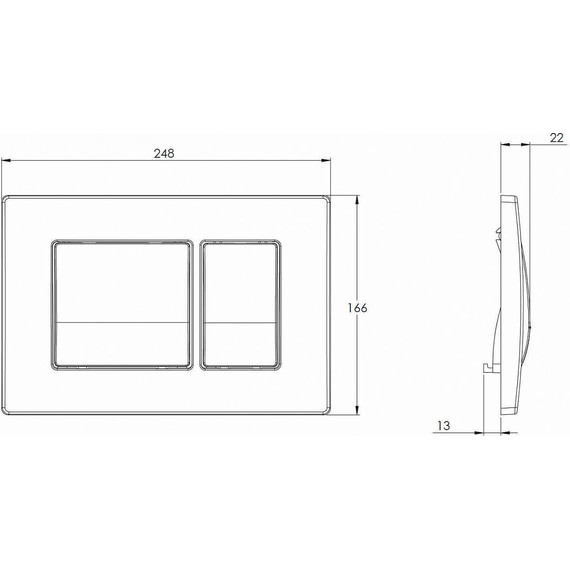 Инсталляция с подвесным безободковым унитазом Azario Nova AZ-8010-1000+AZ-8200-0031+AZ-2216 SP фото 10