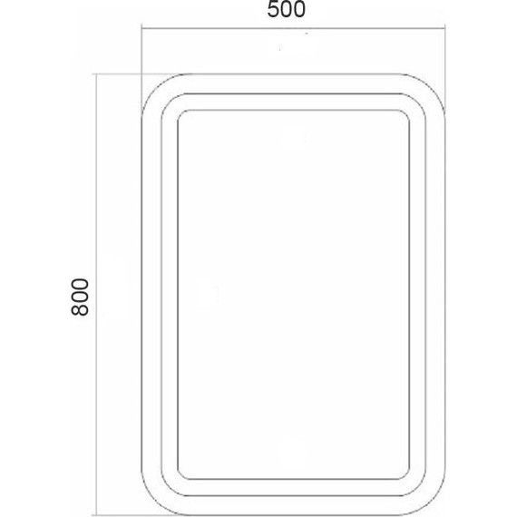 Зеркало Стиль 50 см CS00080496 фото 4