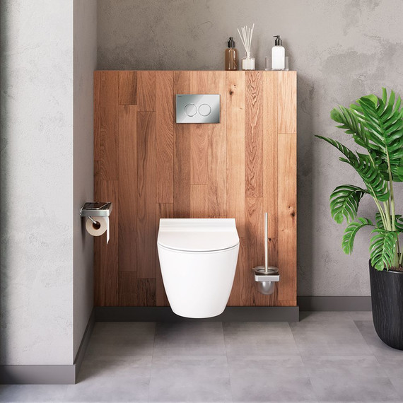 Унитаз подвесной безободковый Damixa Apollo DX22C1700SC с крышкой микролифт фото 3