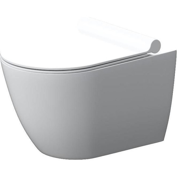 Унитаз подвесной безободковый Damixa Apollo DX22C1700SC с крышкой микролифт фото 2