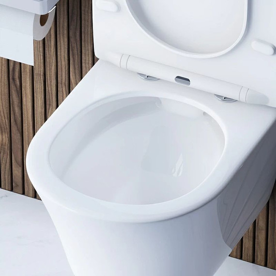 Унитаз подвесной безободковый Damixa Skyline DX35C1700SC с крышкой микролифт фото 5