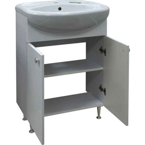 Тумба напольная с раковиной Стиль Моника New 55 см (раковина Арго) фото 4