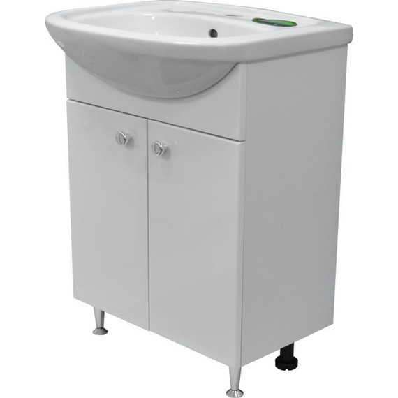 Тумба напольная с раковиной Стиль Моника New 60 см (раковина Арго) фото 2