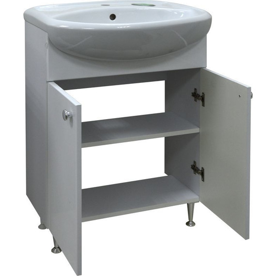 Тумба напольная с раковиной Стиль Моника New 60 см (раковина Арго) фото 4