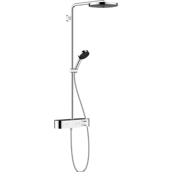Душевая стойка с термостатом Hansgrohe Pulsify S Showerpipe 260 1jet 24220000 фото 