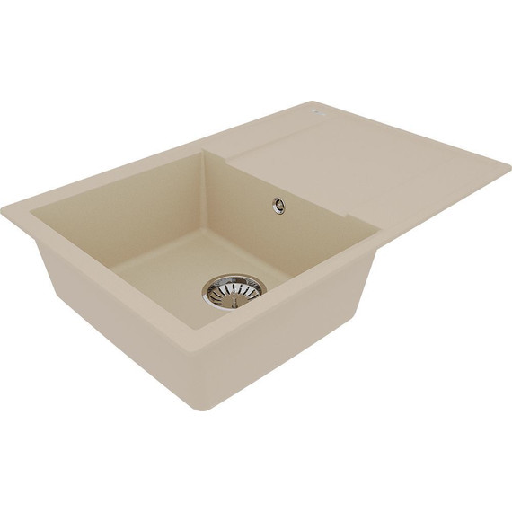Кухонная мойка Lemark Imandra 760 9910026, бежевый, Цвет производителя: бежевый фото 2