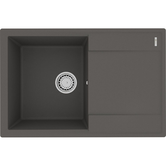 Кухонная мойка Lemark Imandra 760 9910029, серый шёлк, Цвет производителя: серый шёлк фото 