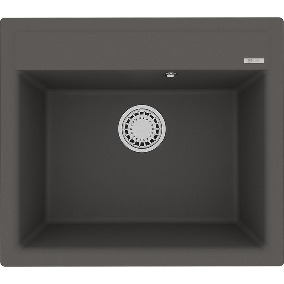Кухонная мойка Lemark Hanka 570 9910017, серый шёлк, Цвет производителя: серый шёлк фото 