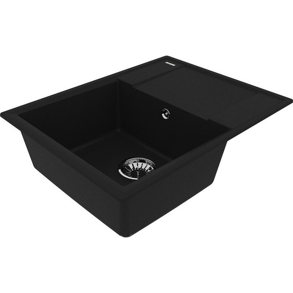 Кухонная мойка Lemark Imandra 640 9910019, антрацит, Цвет производителя: антрацит фото 2