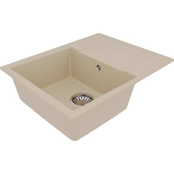 Кухонная мойка Lemark Imandra 640 9910020, бежевый, Цвет производителя: бежевый фото 2