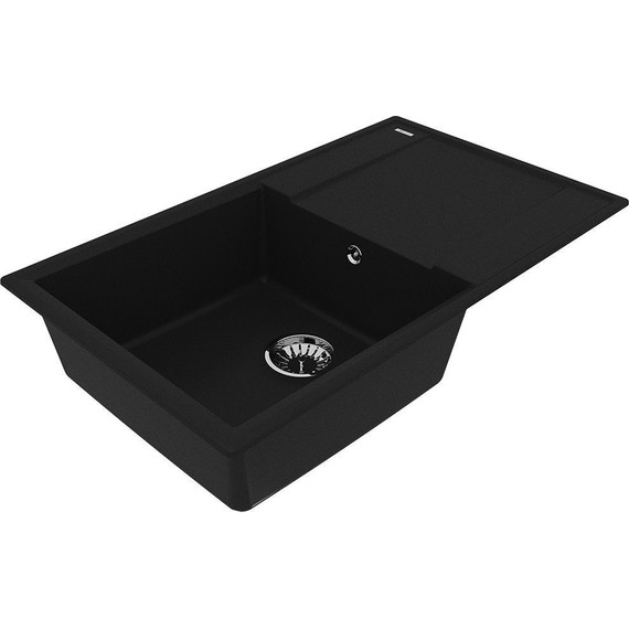 Кухонная мойка Lemark Imandra 840 9910031, антрацит, Цвет производителя: антрацит фото 2