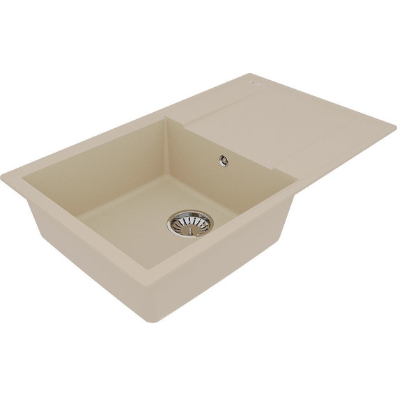 Кухонная мойка Lemark Imandra 840 9910032, бежевый, Цвет производителя: бежевый фото 2