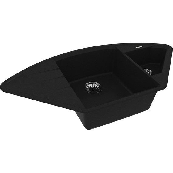 Кухонная мойка Lemark Irkana 980 9910043, антрацит, Цвет производителя: антрацит фото 2