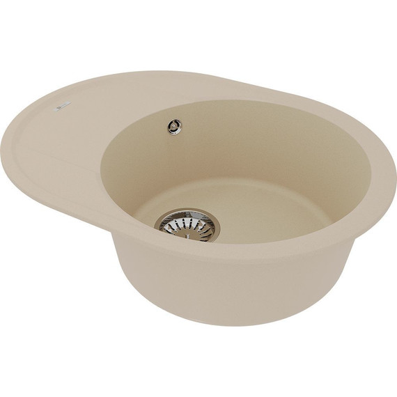 Кухонная мойка Lemark Lacha 620 9910050, бежевый, Цвет производителя: бежевый фото 2