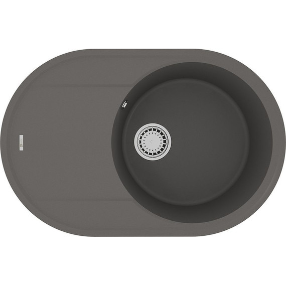 Кухонная мойка Lemark Lacha 760 9910059, серый шёлк, Цвет производителя: серый шёлк фото 