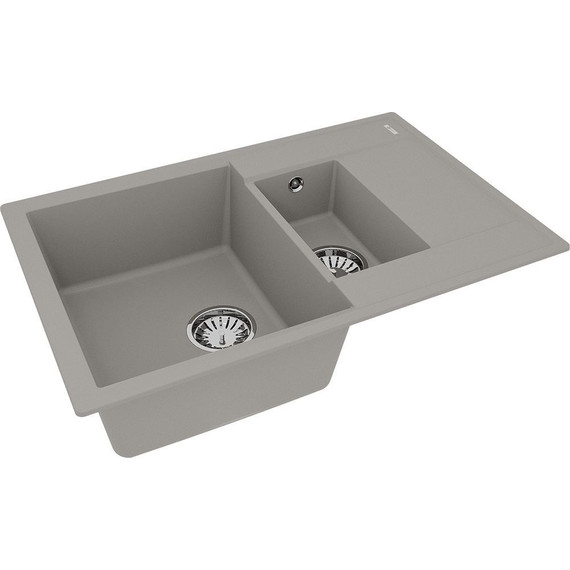 Кухонная мойка Lemark Ramza 760 9910039, грей, Цвет производителя: грей фото 2