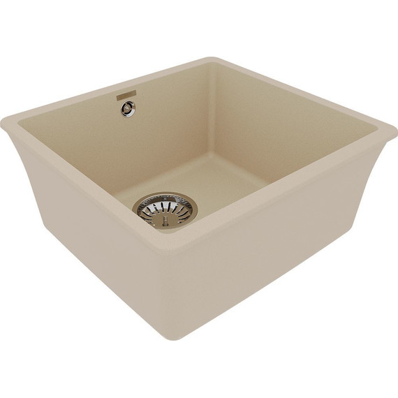 Кухонная мойка Lemark Sinara 440-U 9910068, бежевый, Цвет производителя: бежевый фото 2