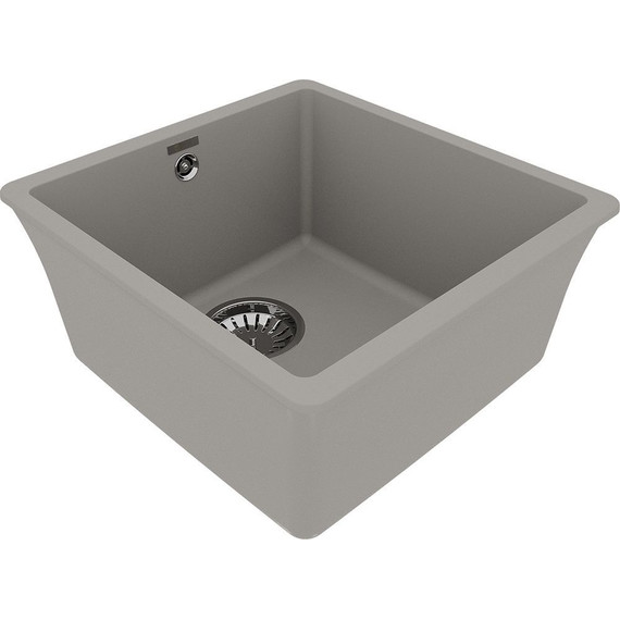Кухонная мойка Lemark Sinara 400-U 9910063, грей, Цвет производителя: грей фото 2