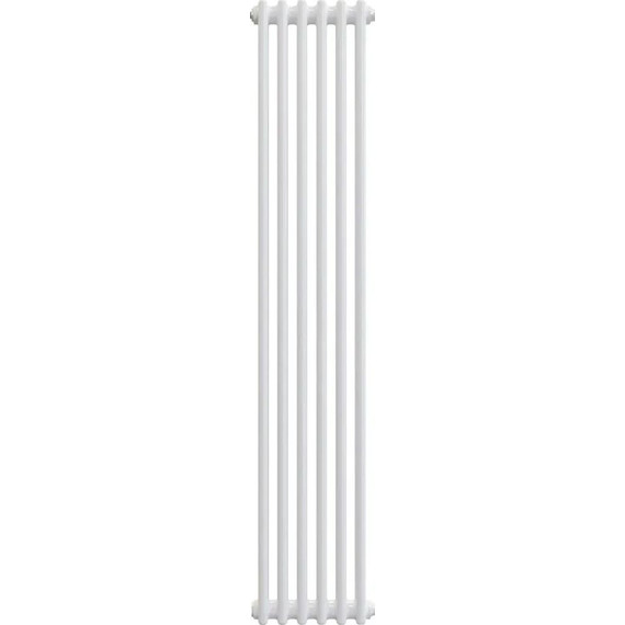 Вертикальный радиатор Zehnder Charleston 3180 300х1800 мм (6 секций) боковое подключение фото 