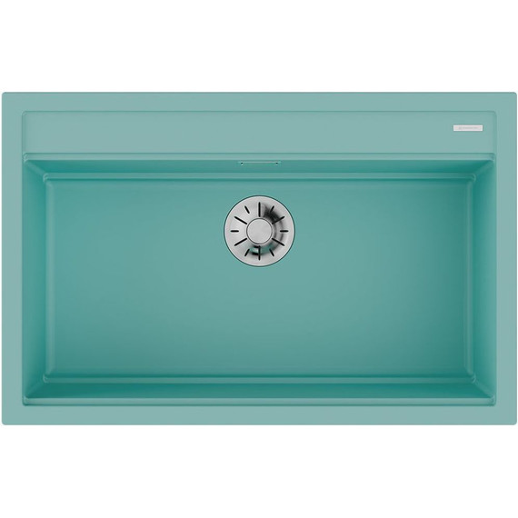 Кухонная мойка Omoikiri Kitagawa 79-LB WG 4993275, azur blue матовый, Цвет производителя: azur blue матовый фото 