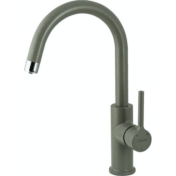 Смеситель для кухни Lemark Comfort LM3073PGS, серый шёлк фото 