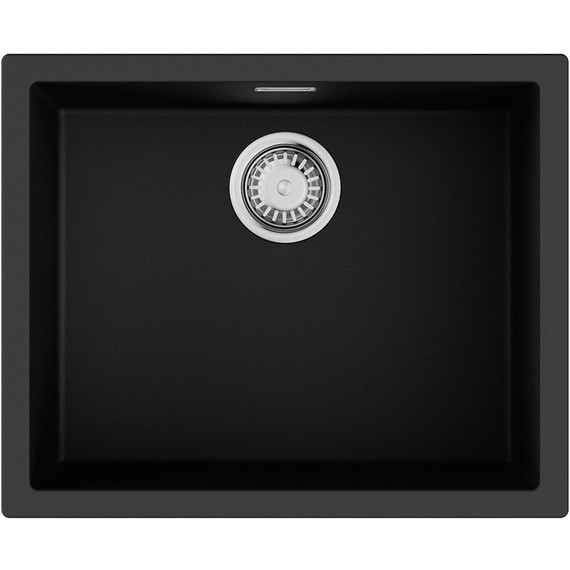 Кухонная мойка Omoikiri Yamakawa 55T-U/I BL 4993428, чёрный, Цвет производителя: чёрный фото 