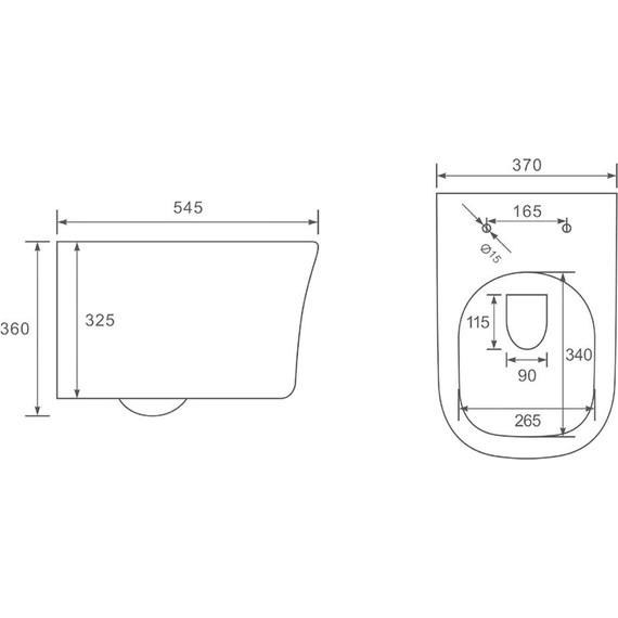 Унитаз подвесной безободковый Vincea Arco VT1-36 с крышкой микролифт - 6 Унитаз подвесной безободковый Vincea Arco VT1-36 с крышкой микролифт фото 6