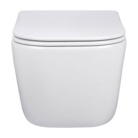 Унитаз подвесной безободковый Vincea Core VT1-28 с крышкой микролифт фото 3