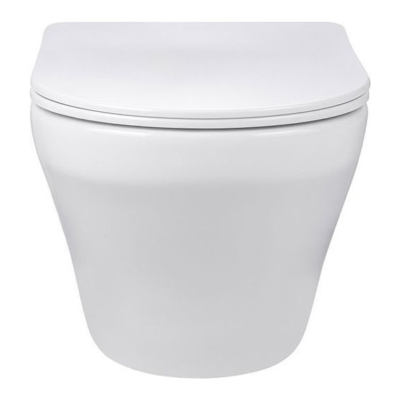 Унитаз подвесной безободковый Vincea Edge-M VT1-37 с крышкой микролифт фото 3