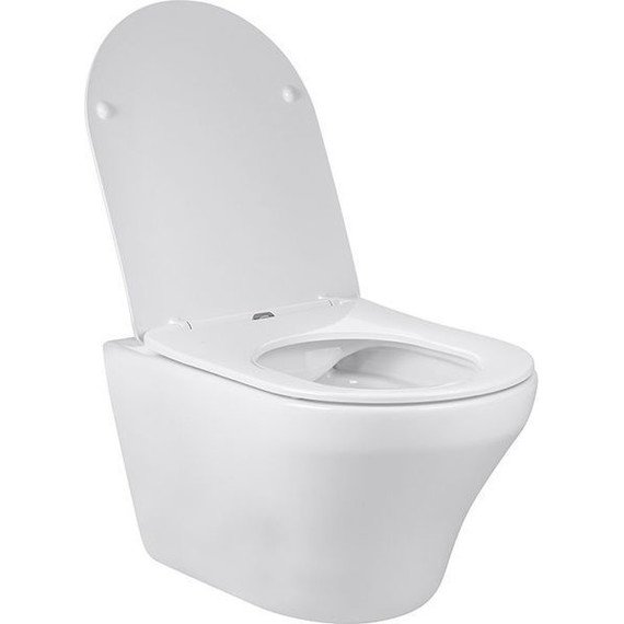 Унитаз подвесной безободковый Vincea Edge-M VT1-37 с крышкой микролифт фото 4