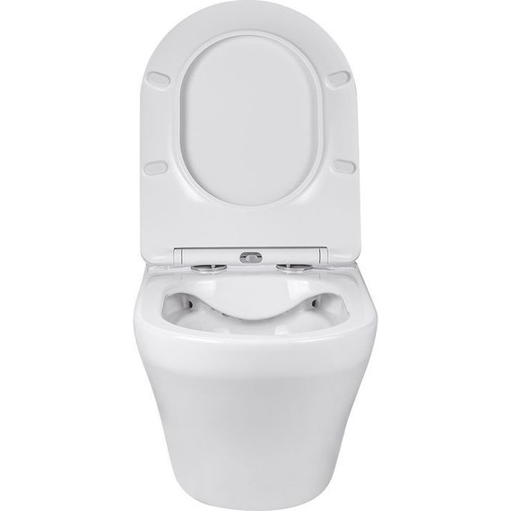 Унитаз подвесной безободковый Vincea Edge-M VT1-37 с крышкой микролифт фото 6