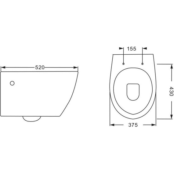 Унитаз подвесной безободковый Vincea Intero VT1-21 с крышкой микролифт фото 6