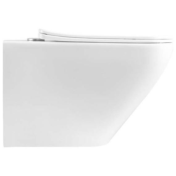 Унитаз подвесной безободковый Vincea Neo VT1-22 с крышкой микролифт фото 3