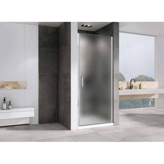 Душевая дверь Abber Sonnenstrand 90 см AG04090M, хром/матовое - 2 Душевая дверь Abber Sonnenstrand 90 см AG04090M, хром/матовое фото 2