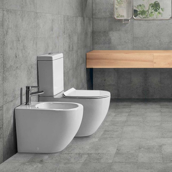 Унитаз-компакт безободковый Vincea Globo VT2-14 с крышкой микролифт фото 2