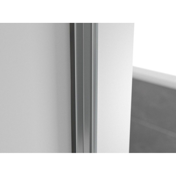 Душевое ограждение Ambassador Abner 90x90 см 10011105 (стекло 8 мм) хром/прозрачное фото 8