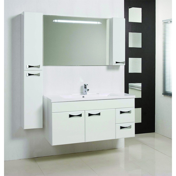 Зеркало шкаф Акватон Диор 120 см 1A110702DR01R фото 7