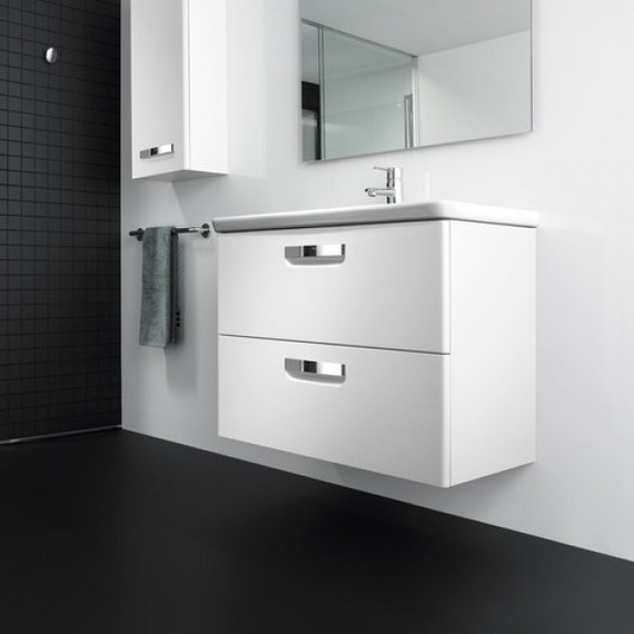 Тумба подвесная с раковиной ROCA The GAP 60 см ZRU9302734, белый - 5 Тумба подвесная с раковиной ROCA The GAP 60 см ZRU9302734, белый фото 5