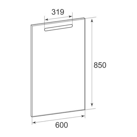 Зеркало с подсветкой ROCA THE GAP 60 см ZRU9302688 - 6 Зеркало с подсветкой ROCA THE GAP 60 см ZRU9302688 фото 6