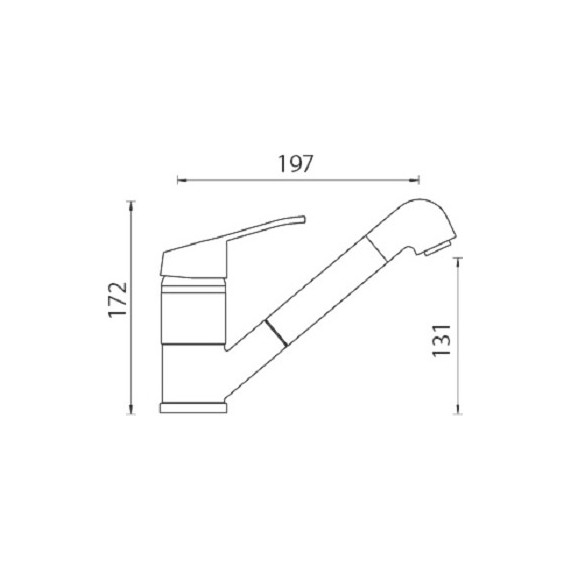 Смеситель для кухни Schock COSMO-D 710323, хром фото 2