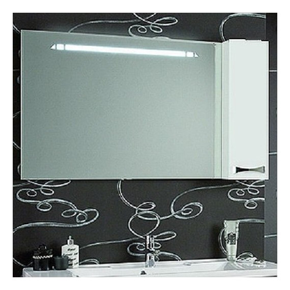 Зеркало шкаф Акватон Диор 120 см 1A110702DR01R фото 5