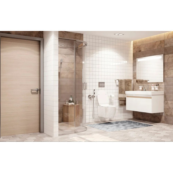 Душевое ограждение Ambassador Queen 90 см 11011101, хром/прозрачное фото 4